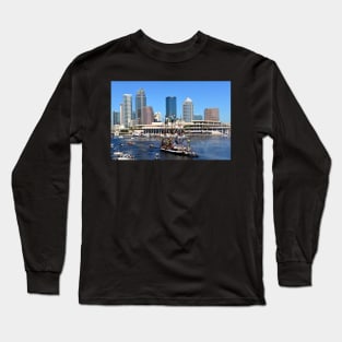 Gasparilla Pirate Invasion 2020 work B Long Sleeve T-Shirt